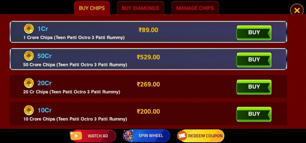 Octro Teen Patti APK